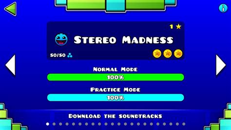 Stereo madness coins - Clubstep is the fourteenth level of Geometry Dash and Geometry Dash Lite and the first level with a Demon difficulty. 10 secret coins are required to unlock the level. With a Demon difficulty, Clubstep is more challenging than its predecessors, featuring complex manoeuvres within tight spaces and with limited time to respond, further exacerbated by …